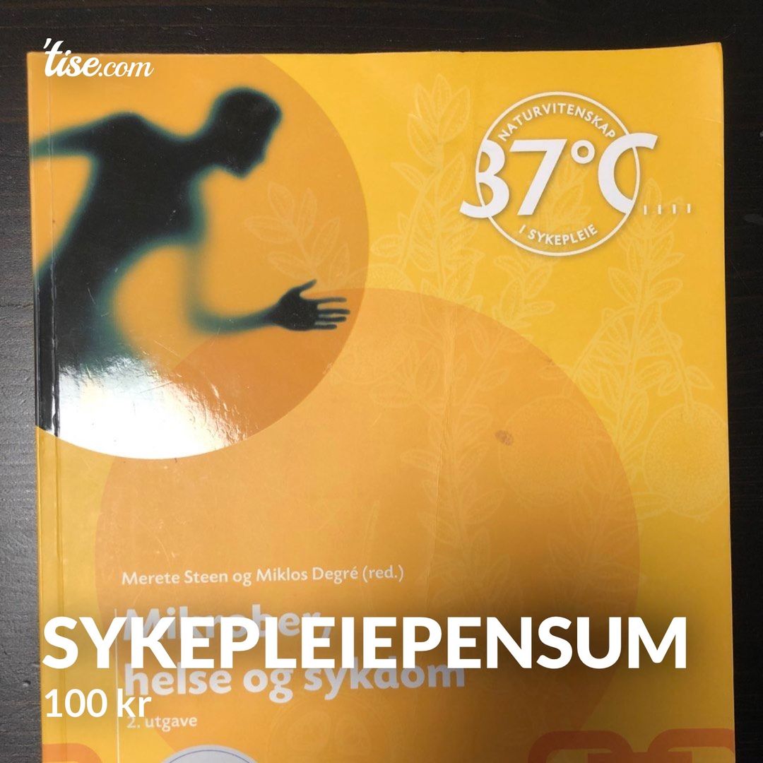 Sykepleiepensum