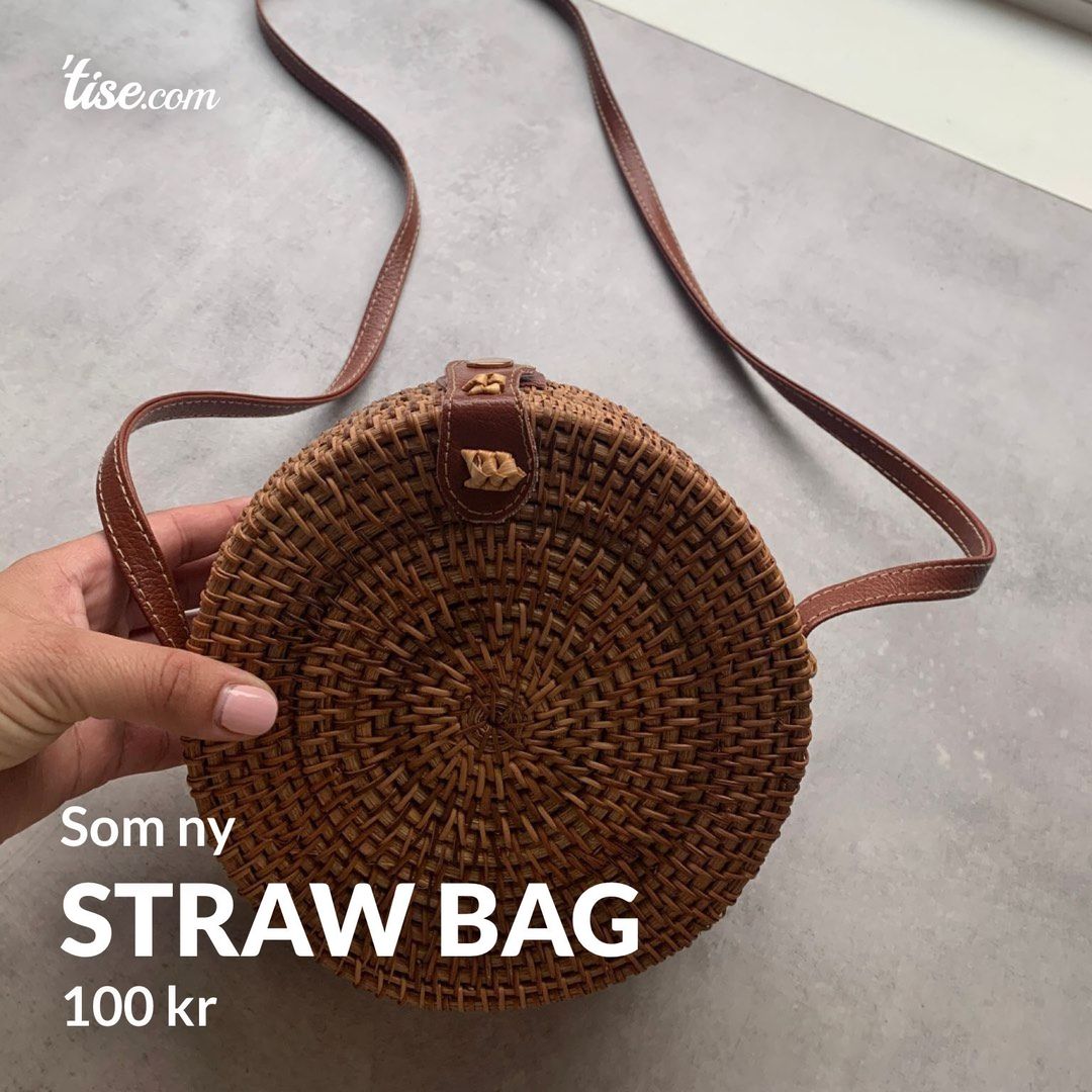 Straw bag