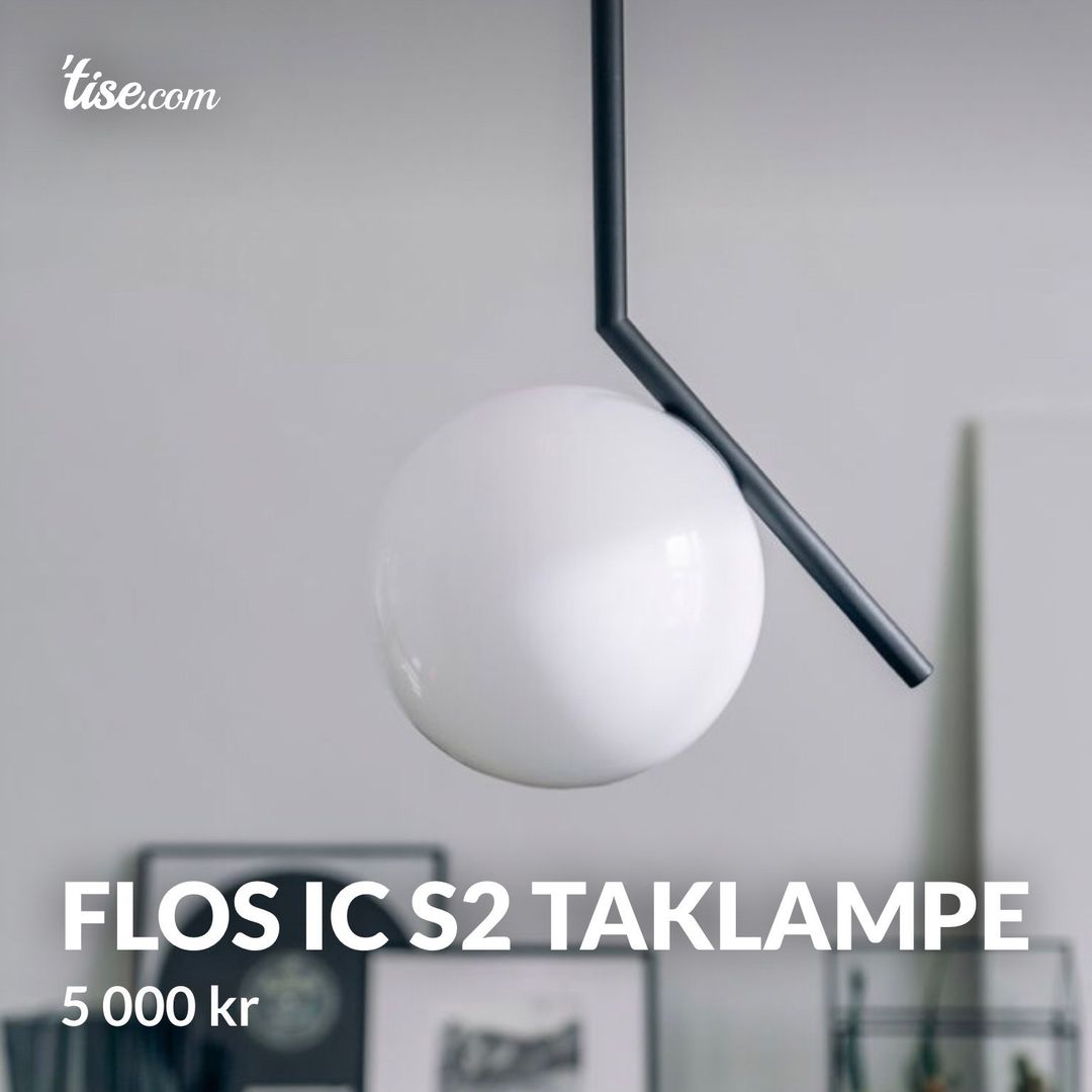 FLOS ic s2 taklampe