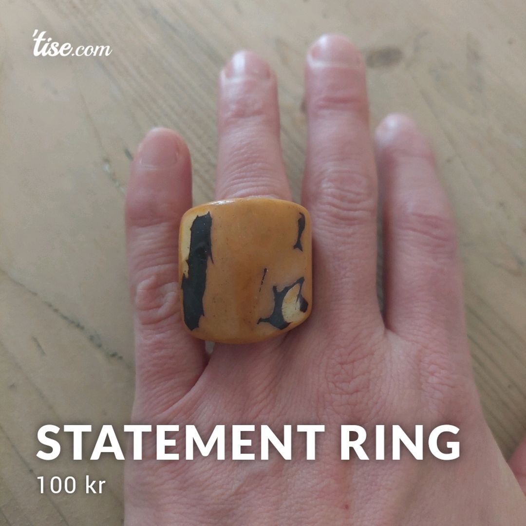 Statement ring