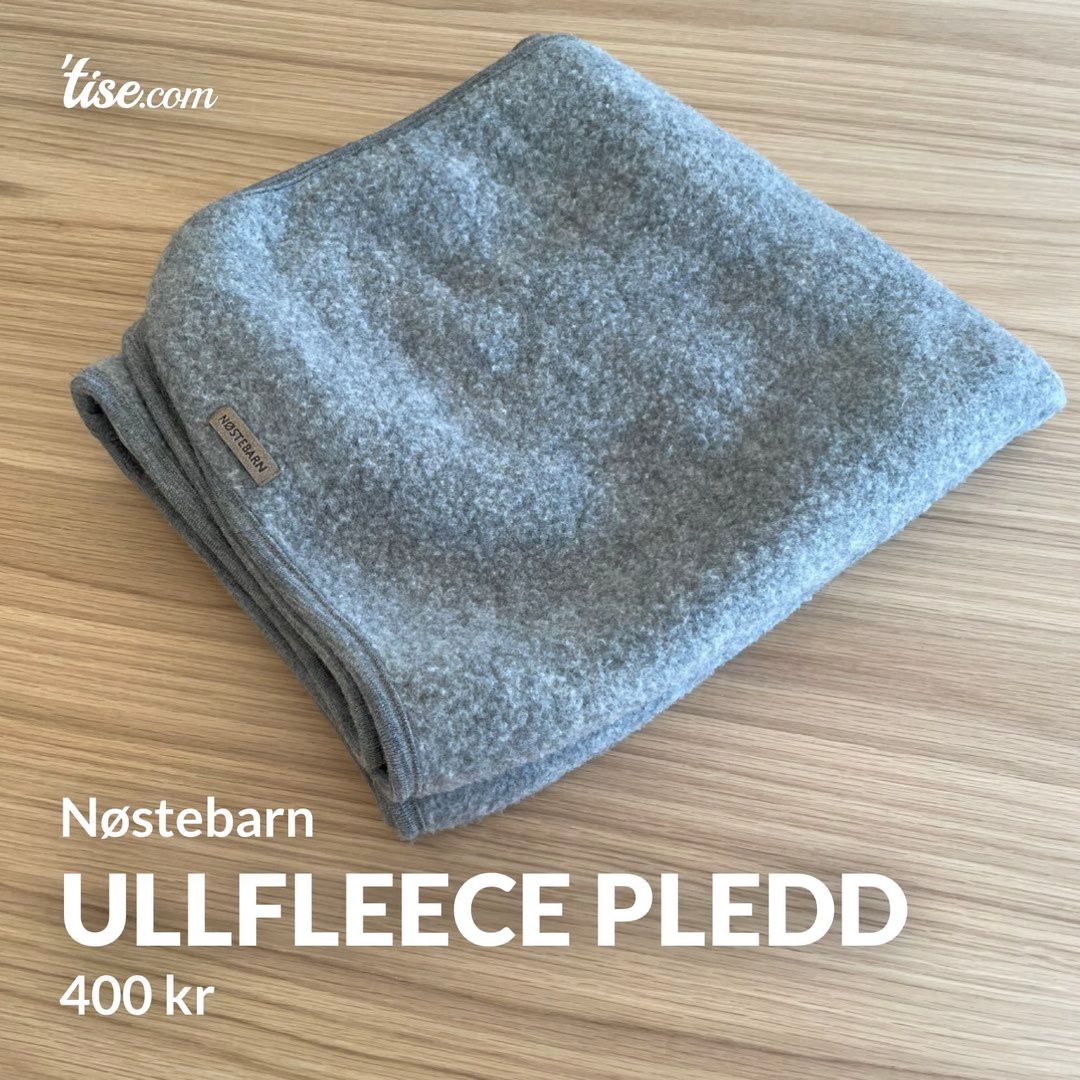 Ullfleece pledd