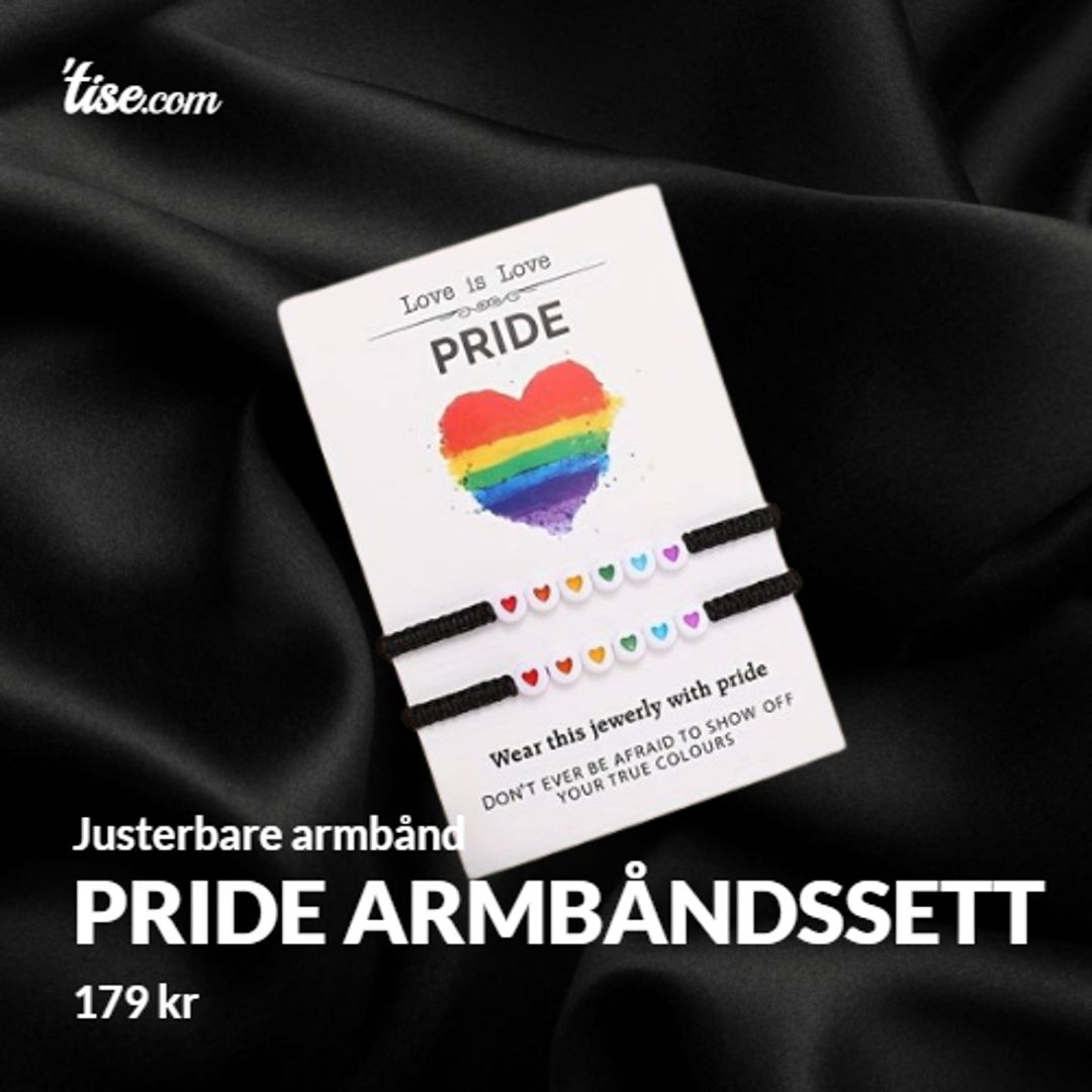 Pride armbåndssett