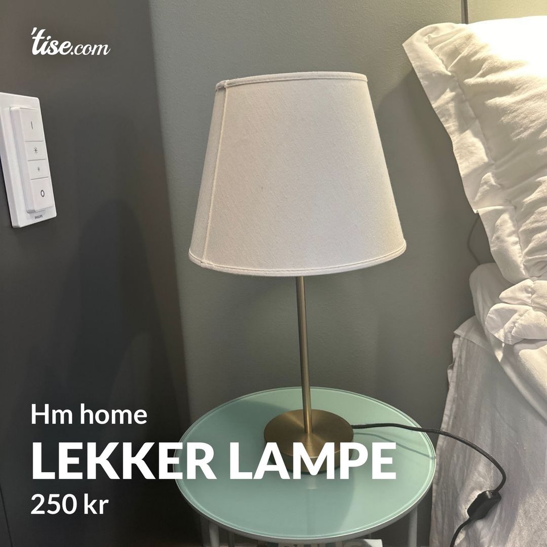 Lekker lampe