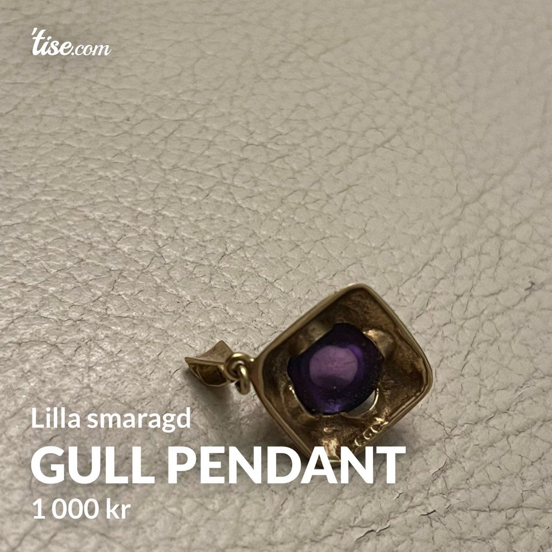 Gull pendant