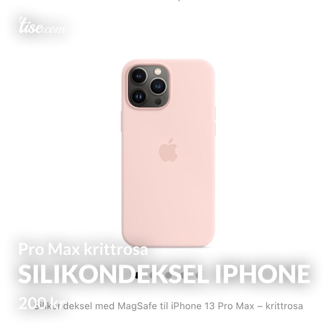 Silikondeksel iPhone