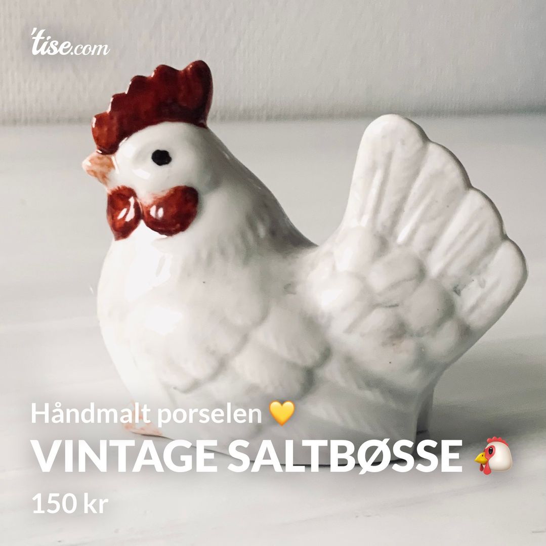 Vintage saltbøsse 🐔