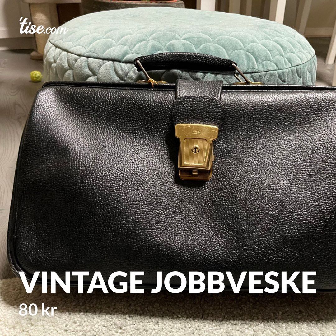 Vintage jobbveske