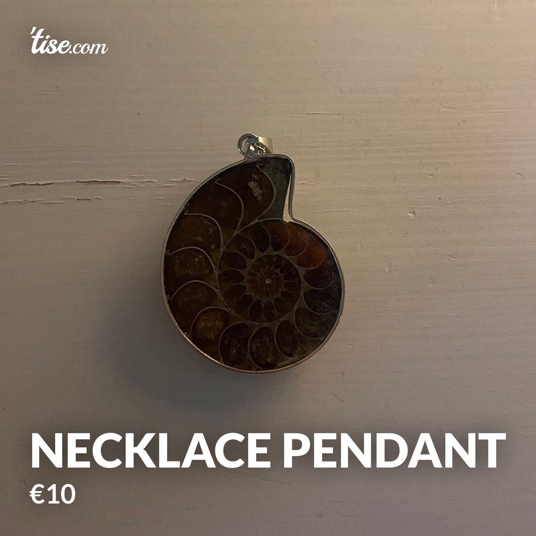 Necklace pendant