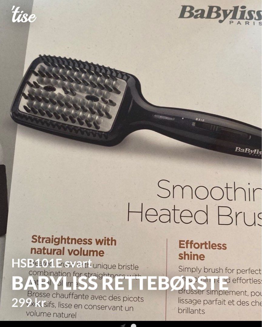 Babyliss rettebørste