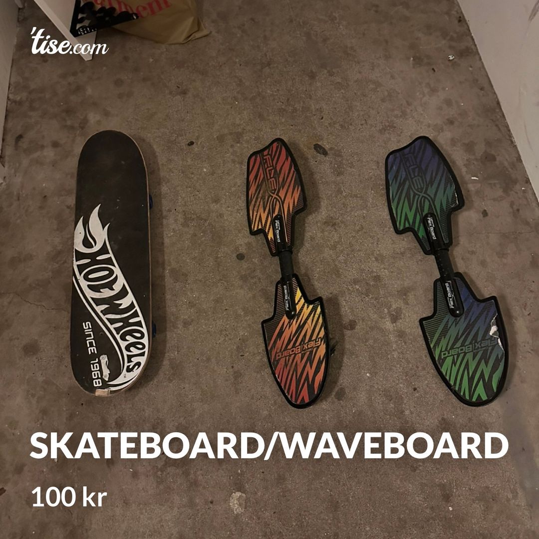 Skateboard/waveboard