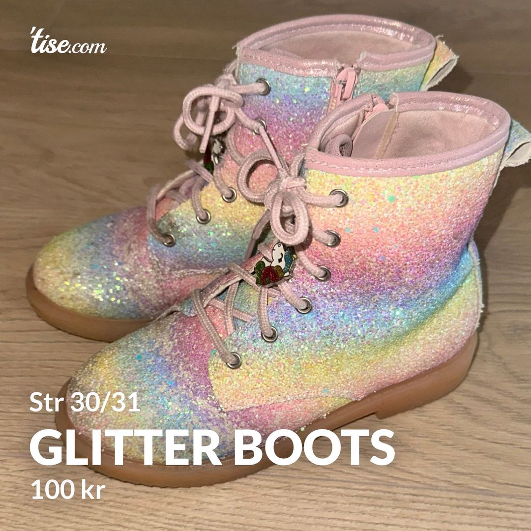 Glitter Boots