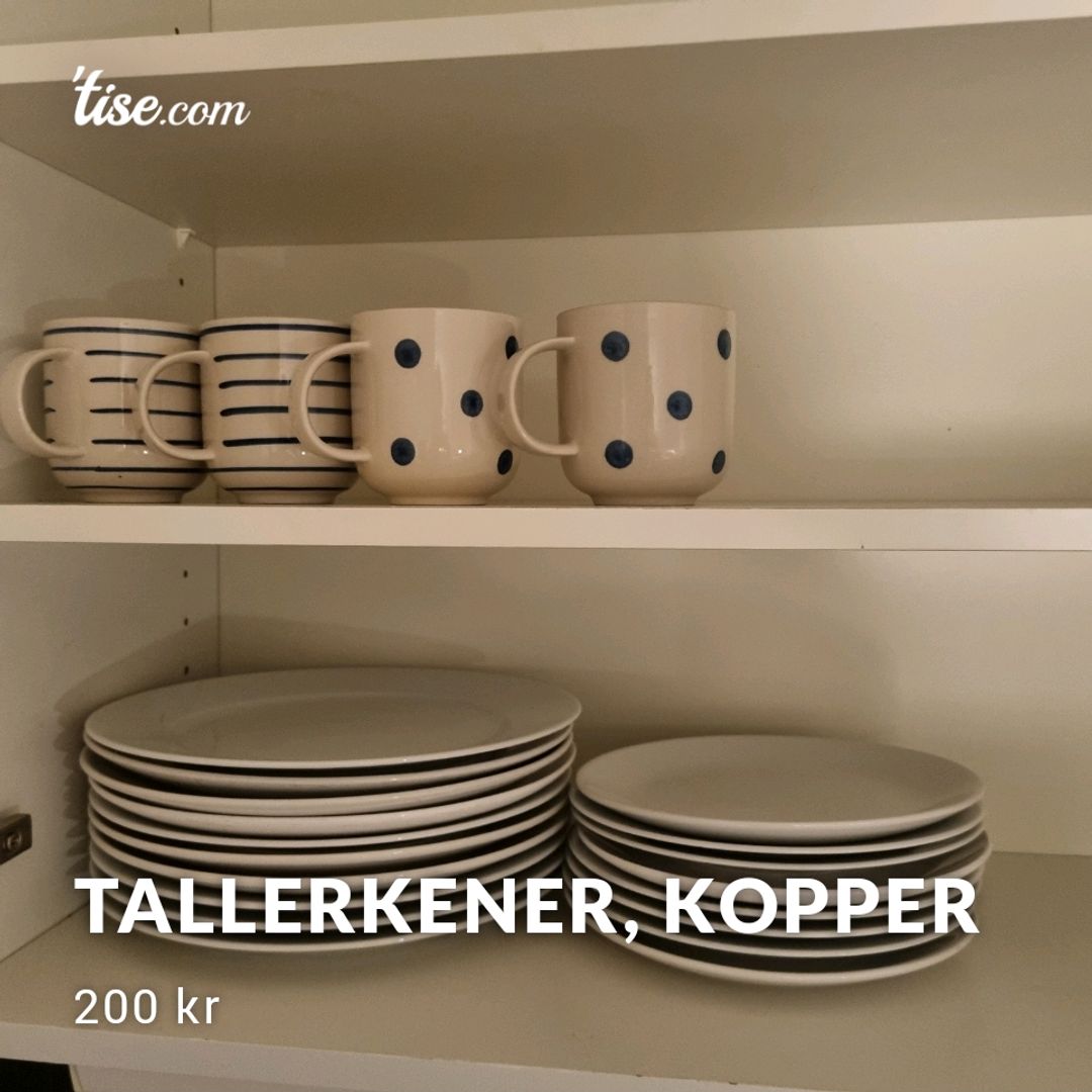 Tallerkener kopper