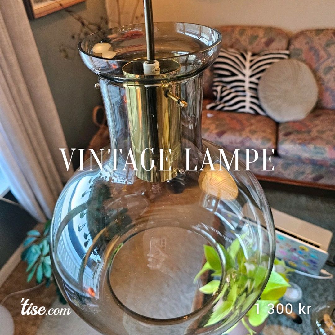 Vintage Lampe