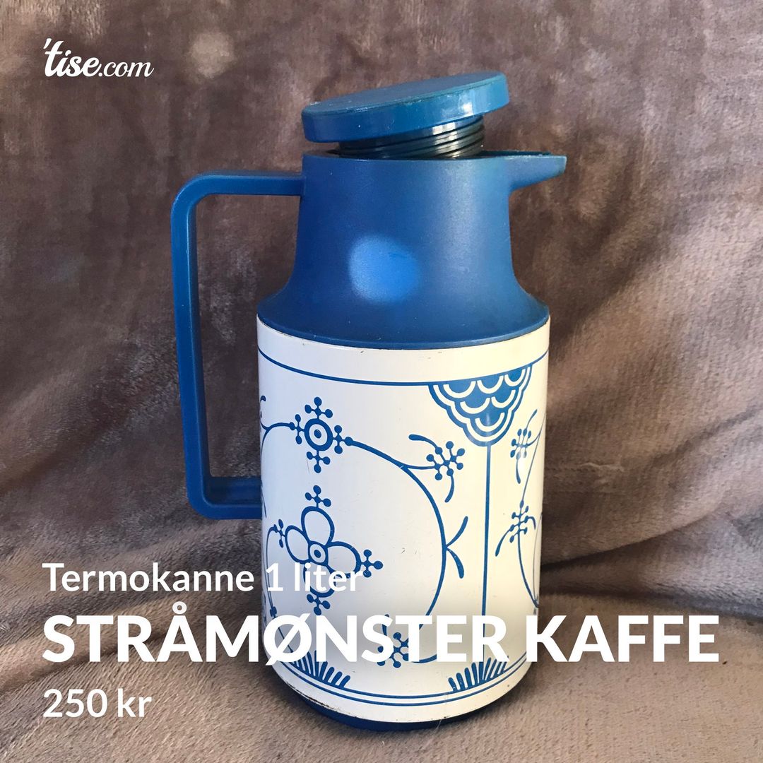 Stråmønster kaffe