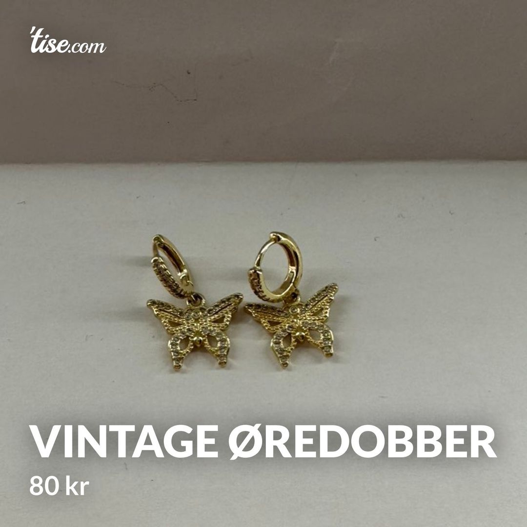 Vintage øredobber