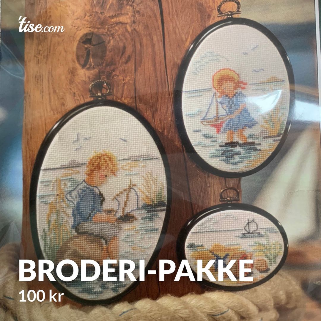 Broderi-pakke