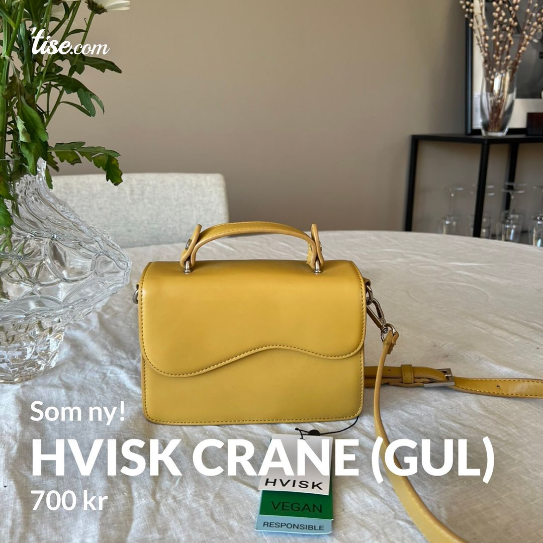 Hvisk Crane (gul)