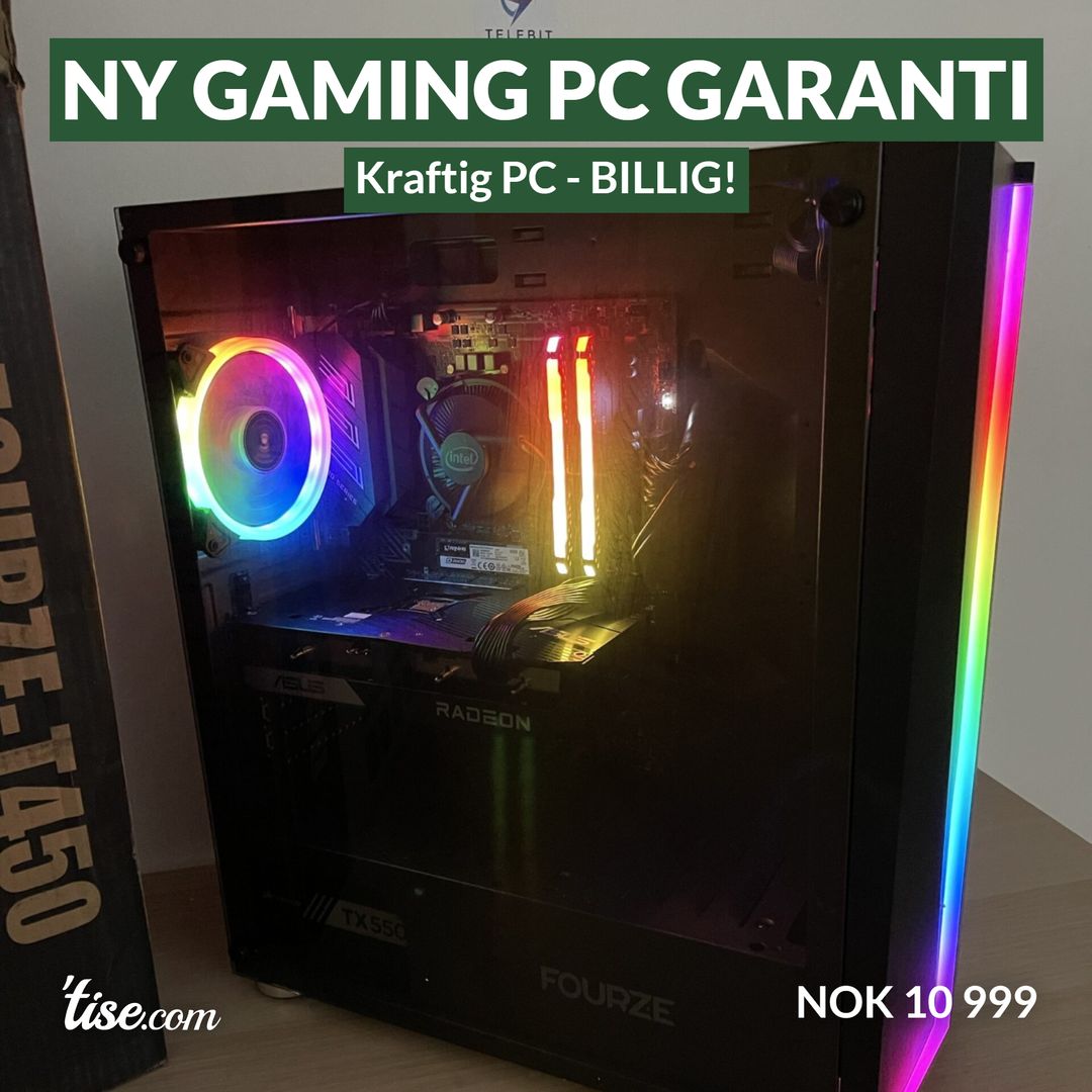 NY GAMING PC GARANTI