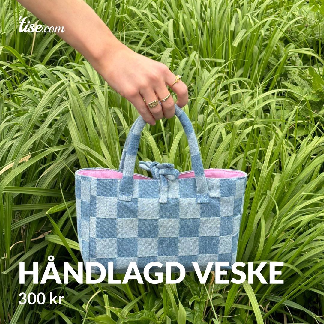 Håndlagd veske