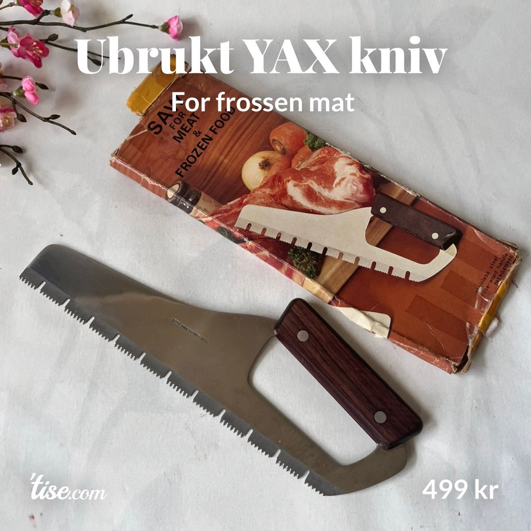 Ubrukt YAX kniv
