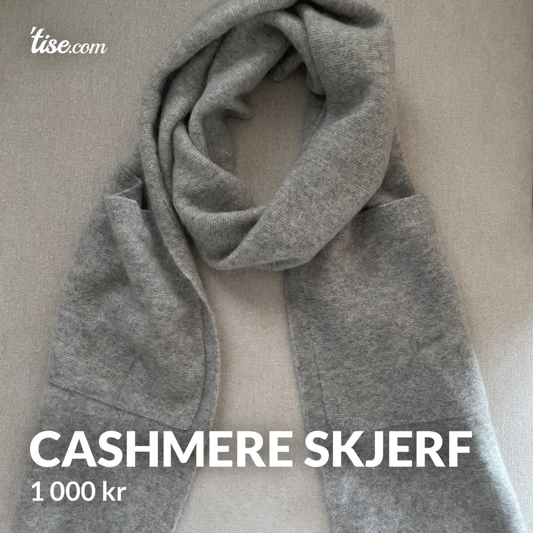 Cashmere skjerf