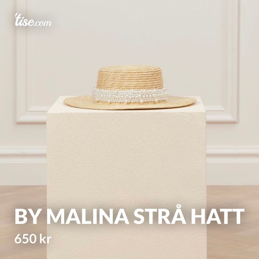 By Malina strå hatt