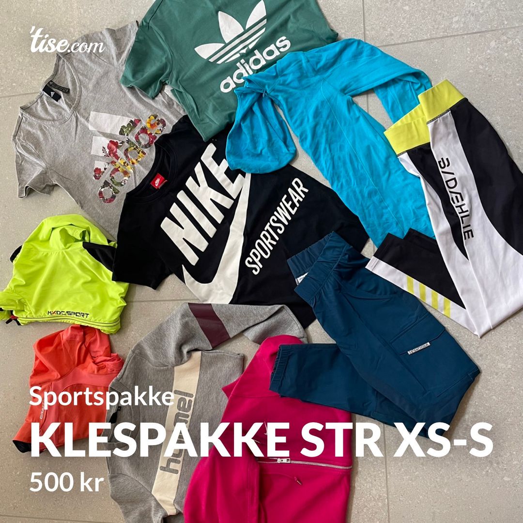 Klespakke str xs-s