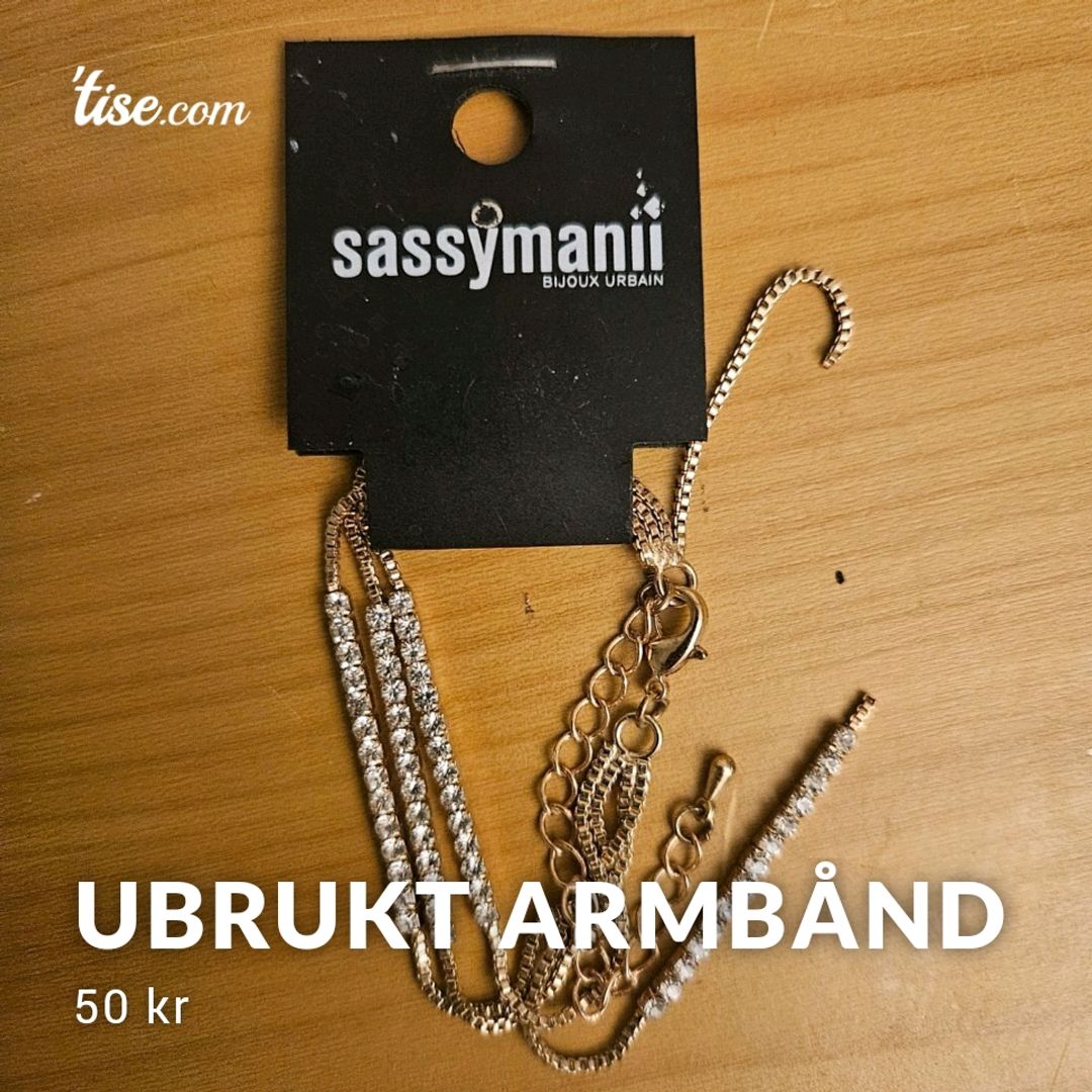 Ubrukt Armbånd