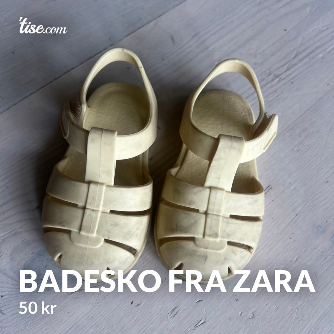 Badesko fra zara