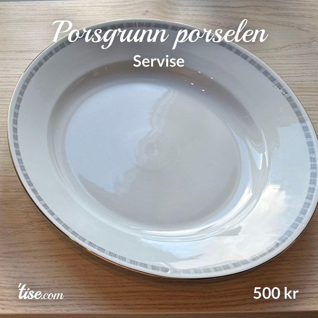 Porsgrunn porselen