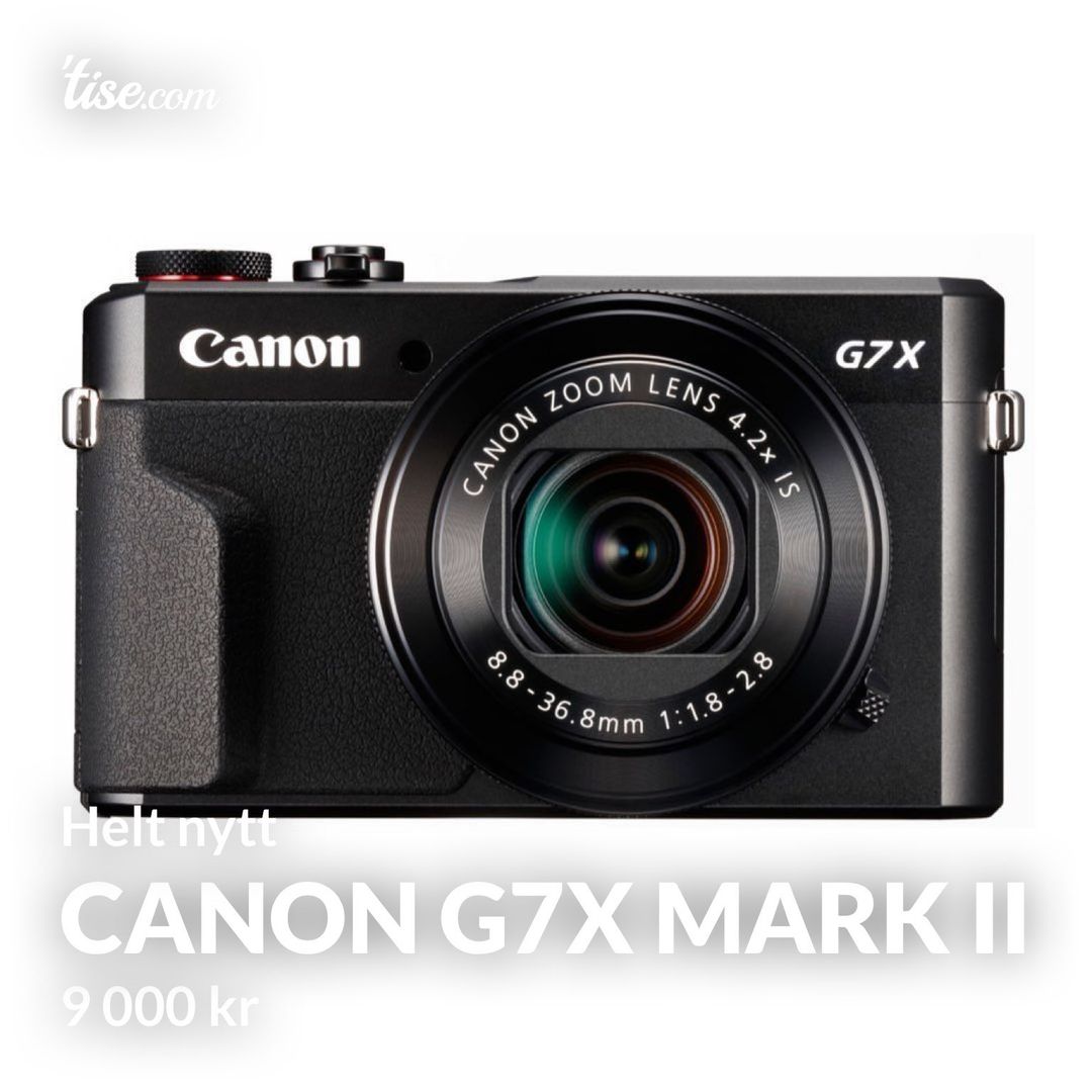 Canon g7x mark ii