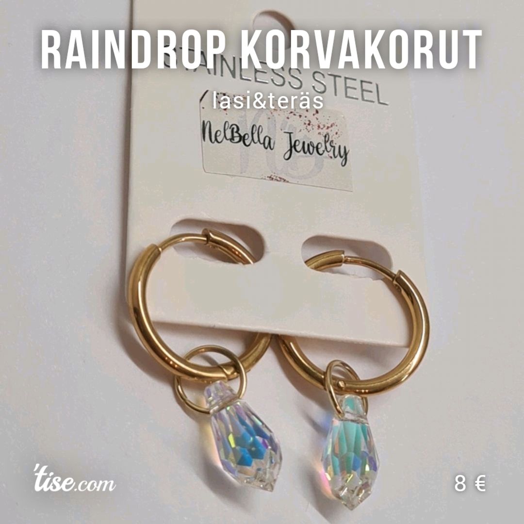 Raindrop korvakorut