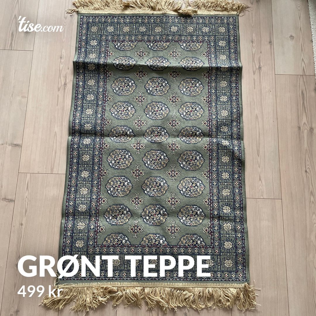 Grønt teppe