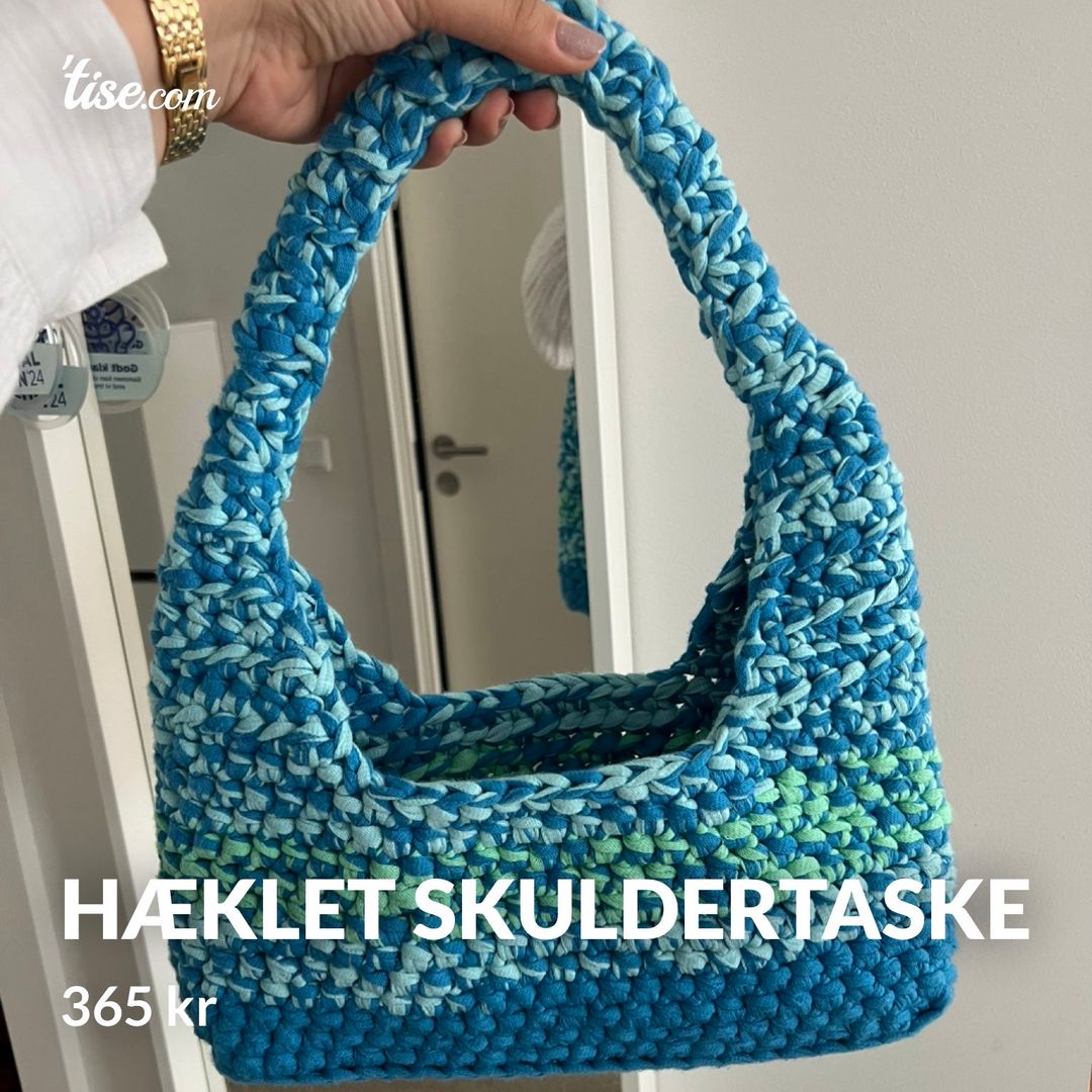 Hæklet skuldertaske