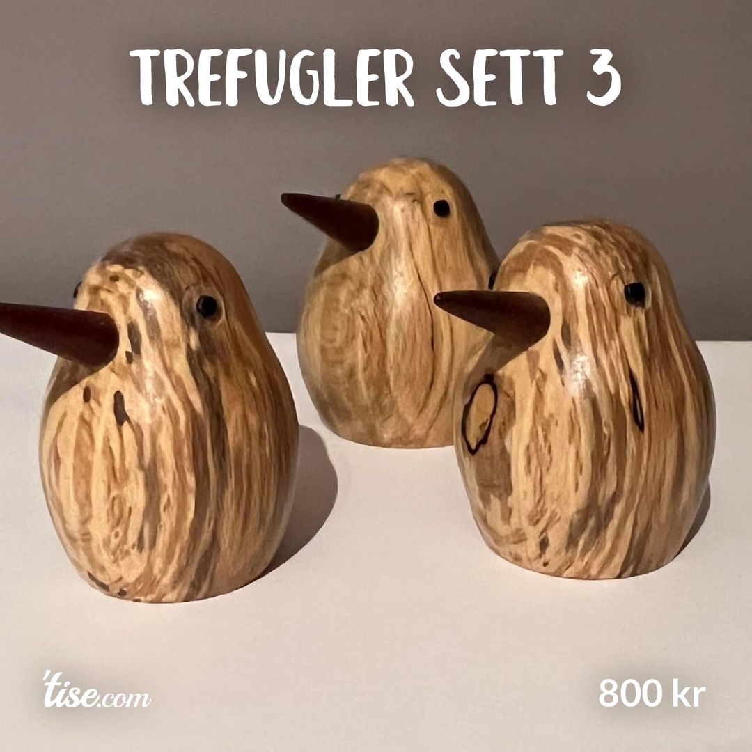 Trefugler sett 3