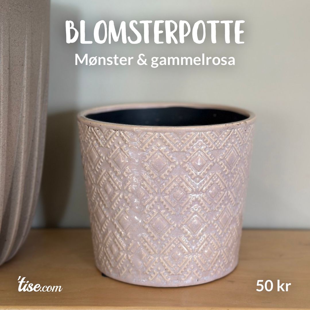 Blomsterpotte