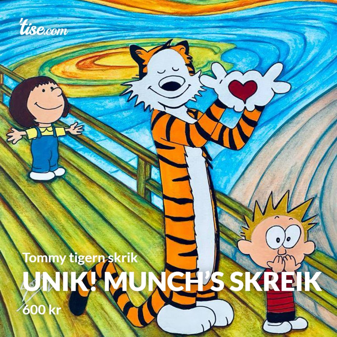 Unik! Munch’s skreik