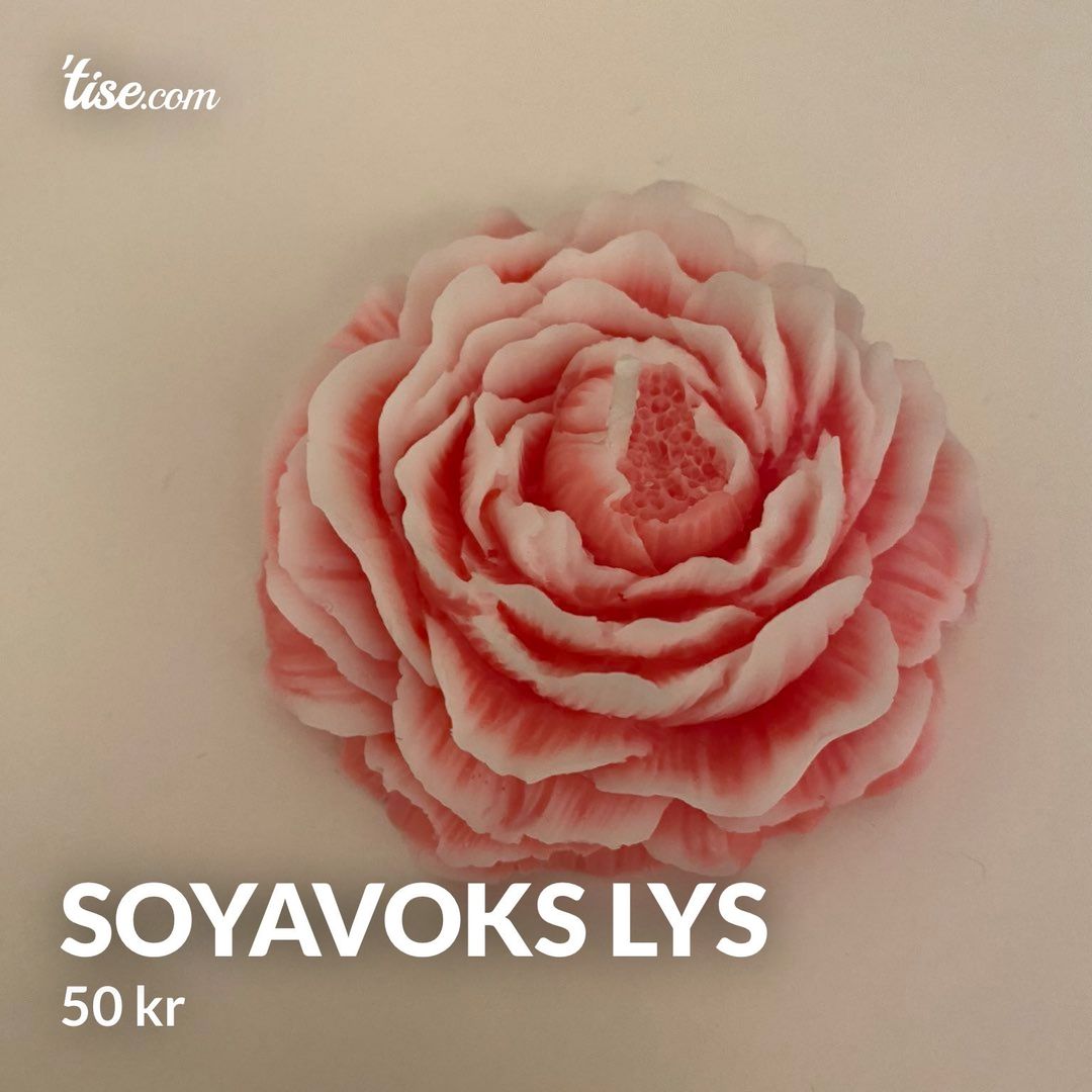 Soyavoks lys