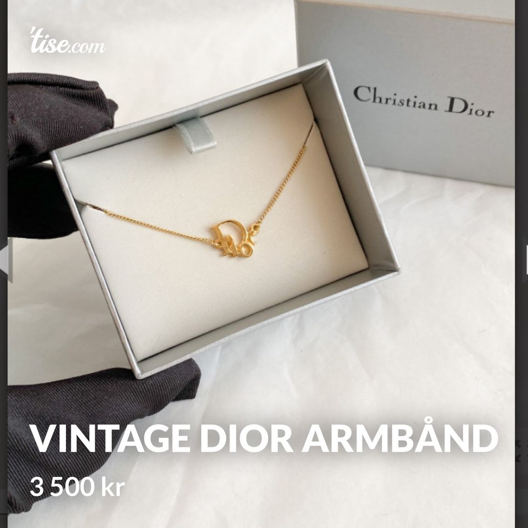 Vintage dior armbånd