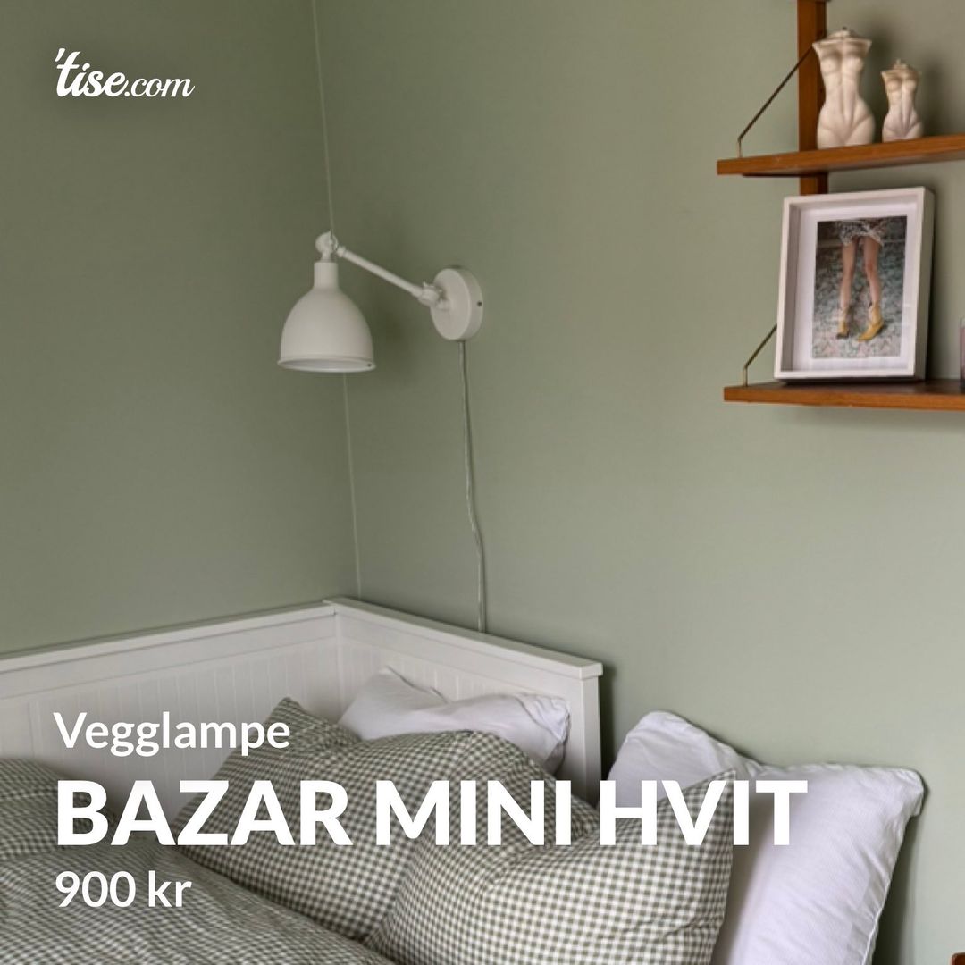 Bazar mini hvit