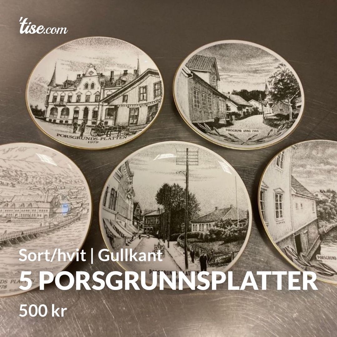 5 Porsgrunnsplatter