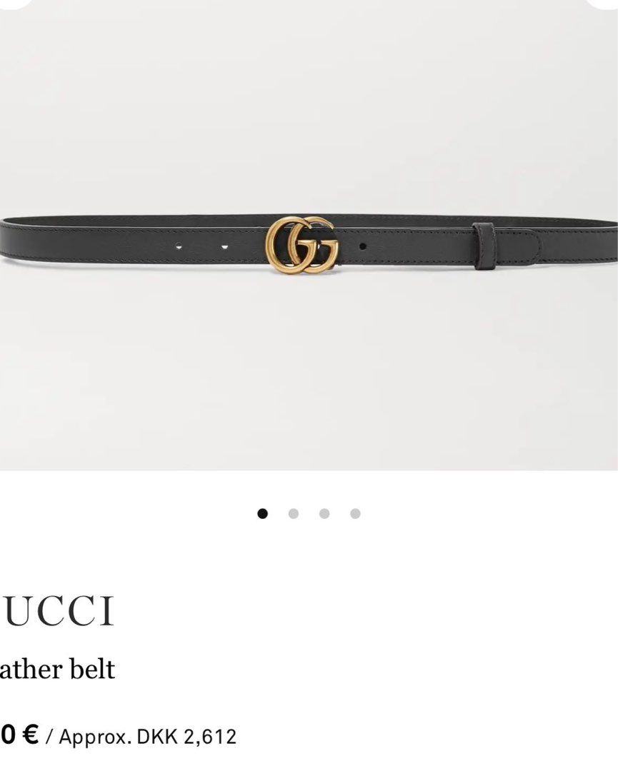 Gucci belt