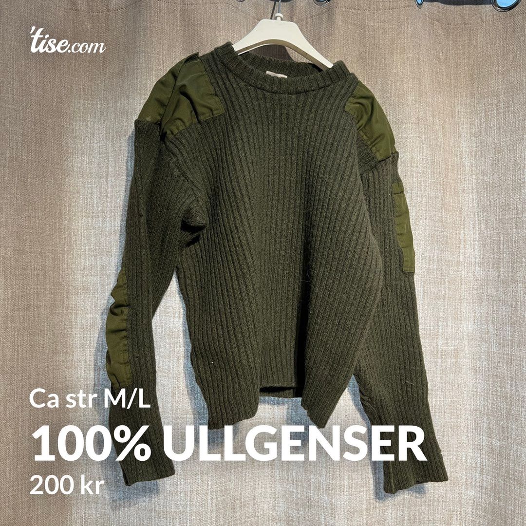 100% ullgenser