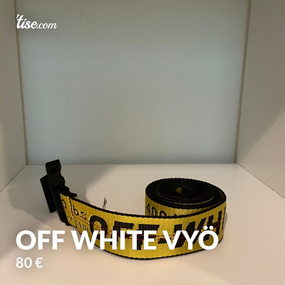 Off white vyö