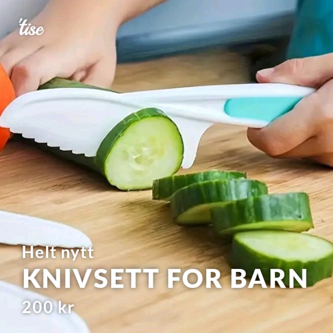 Knivsett For Barn