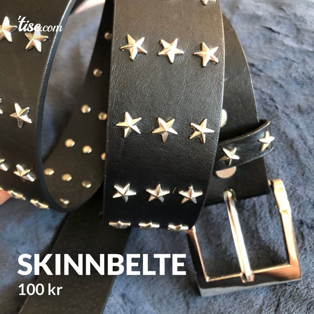 Skinnbelte