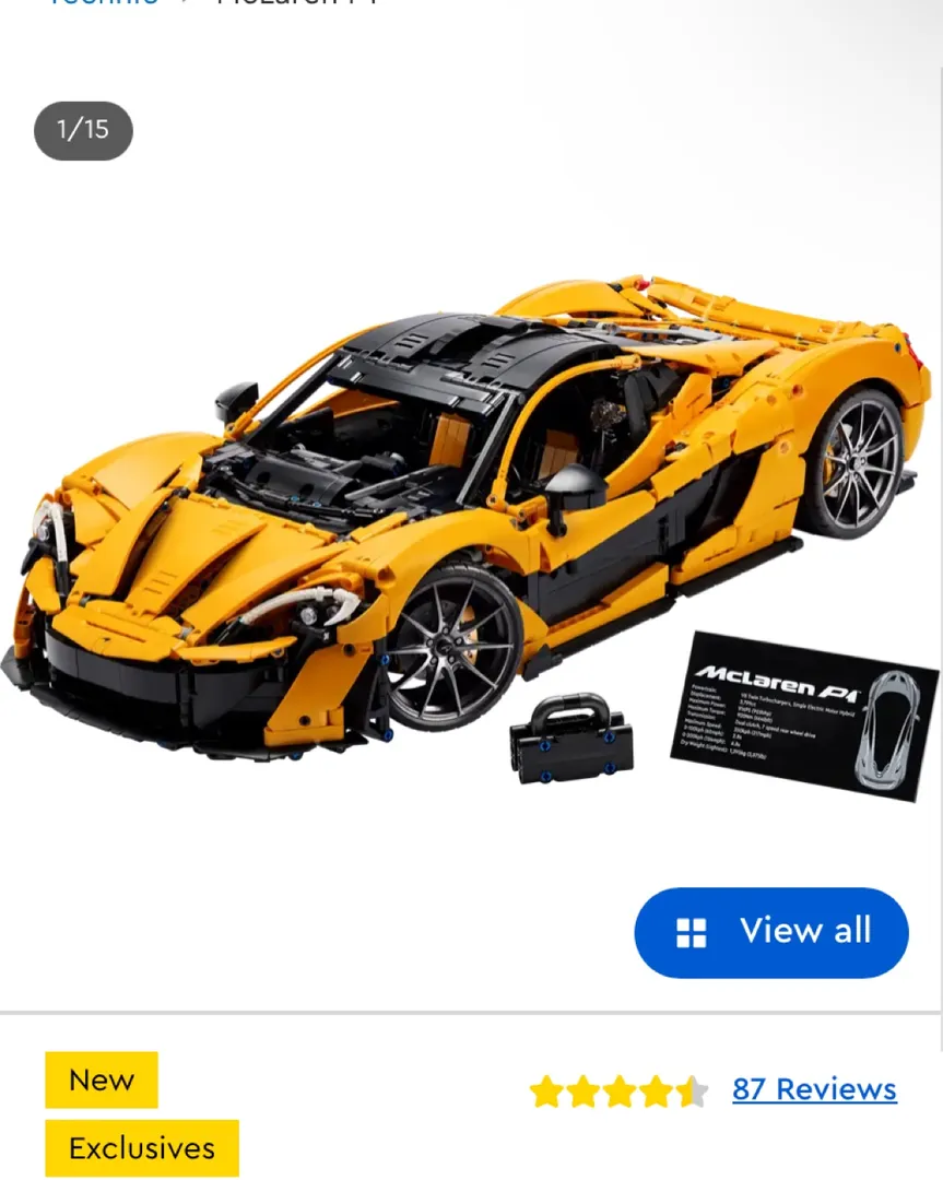 Lego Mclaren P1