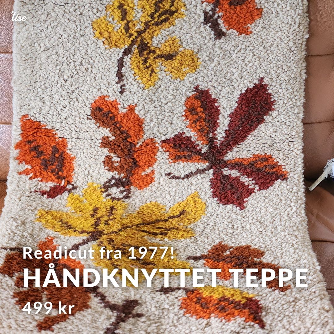 Håndknyttet Teppe