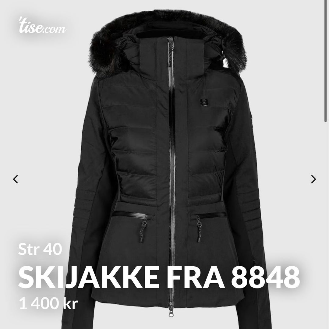 Skijakke fra 8848