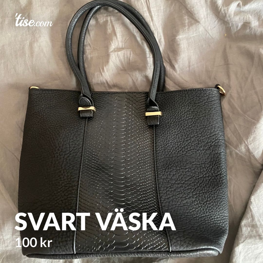 svart väska